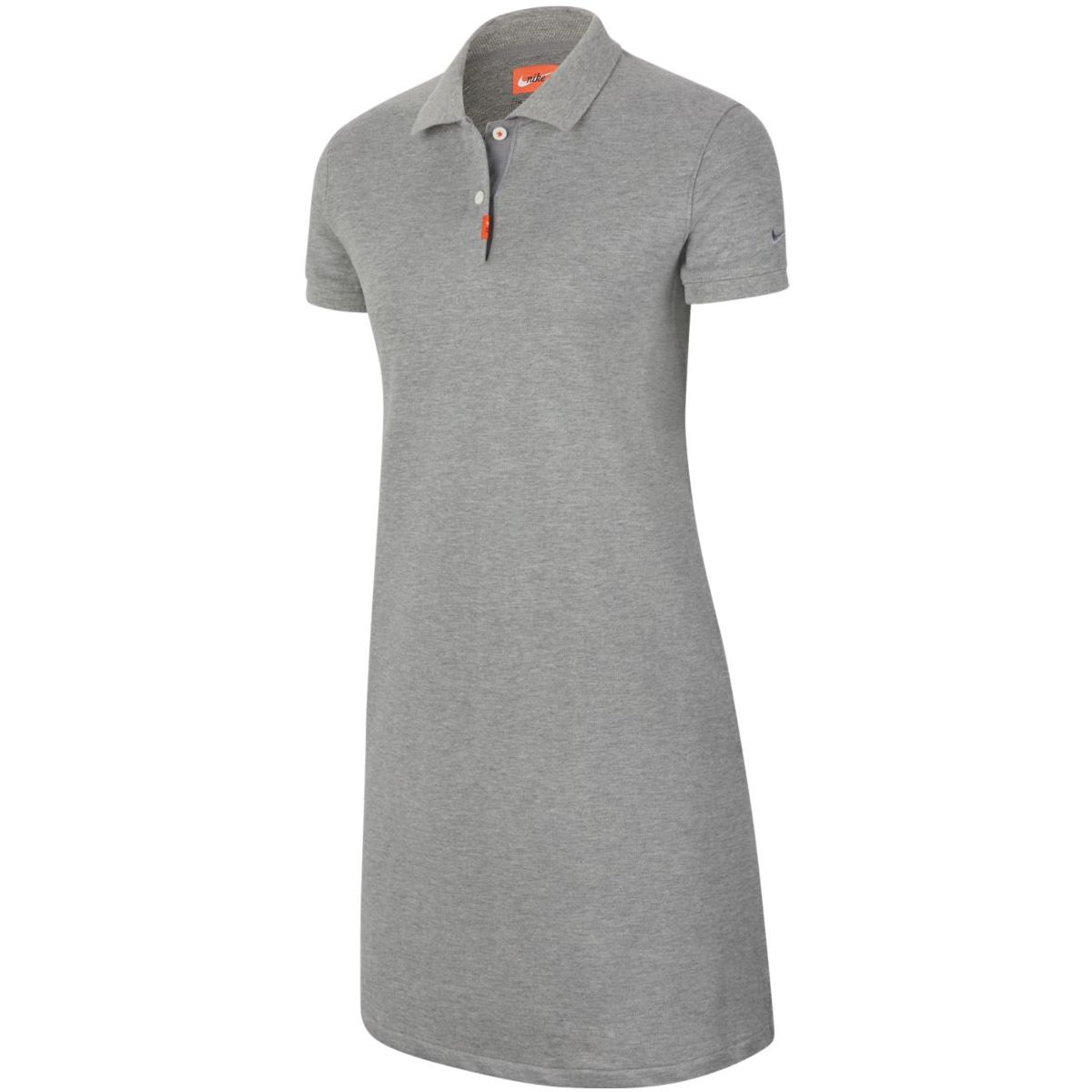 gray polo dress