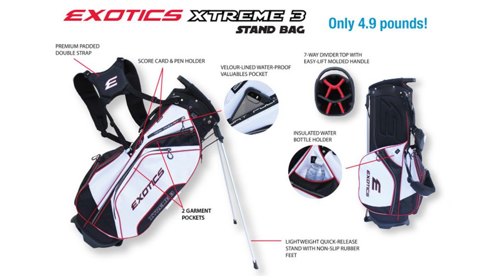 Exotics Xtreme 3 Stand Bag