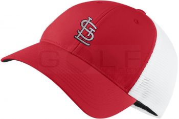 Nike MLB STL Cardinals Legacy 91 Tour Mesh Fitted Golf Hat 727038