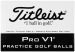 Titleist Pro V1 Practice Golf Balls Titleist Pro V1 Practice Golf Balls